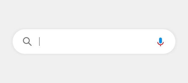 แถบค้นหาพร้อมคำแนะนำสำหรับการออกแบบ UI UX และเว็บไซต์ ไอคอนแถบที่อยู่การค้นหาและแถบนำทาง