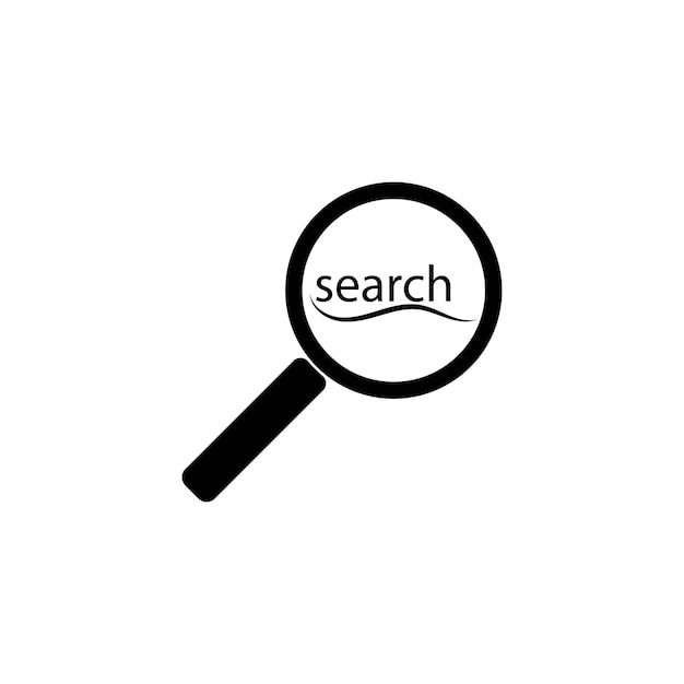 Search engine icon vector illustration template design