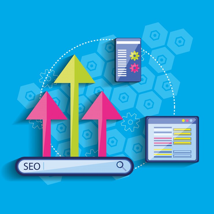 Search engine optimization set icons