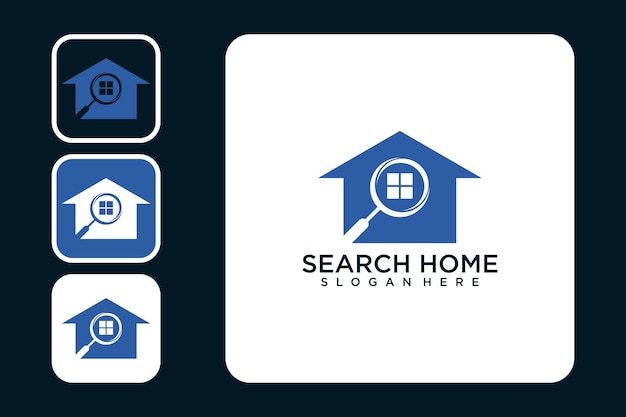 Search home modern logo design