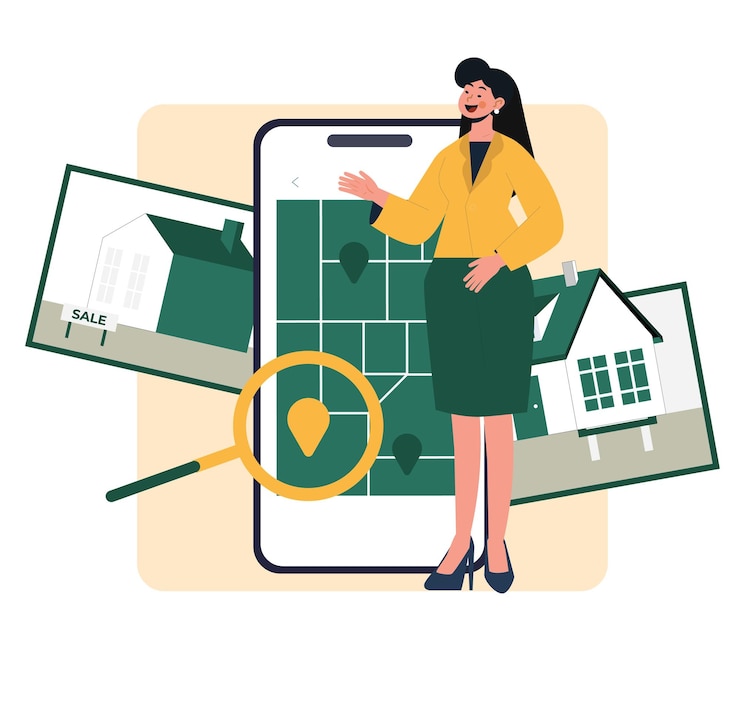 Vector search house mobile