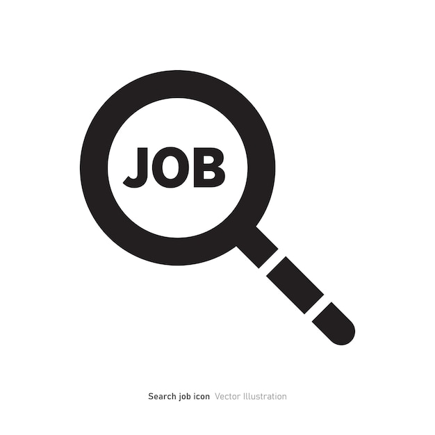 Search job icon design vectorillustration