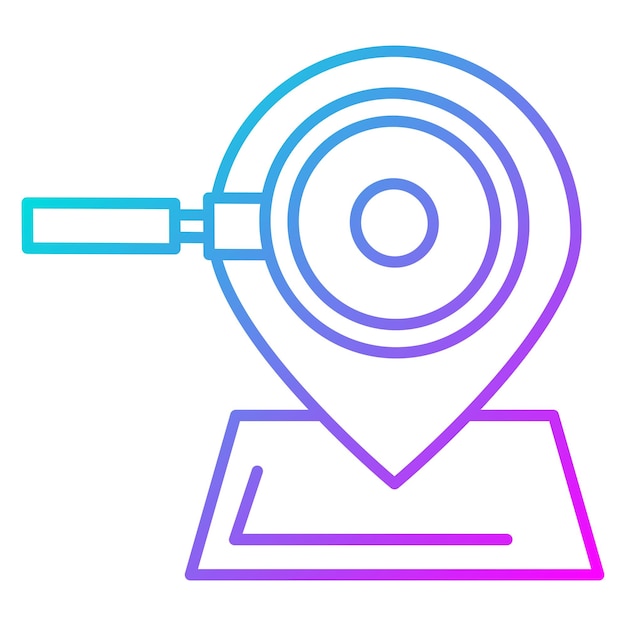 Search Location vector icon Can be used for SEO and SEM iconset