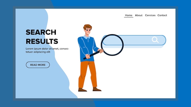 Search results vector