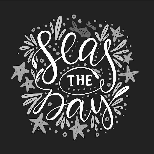 Seas the day Vector-kaart