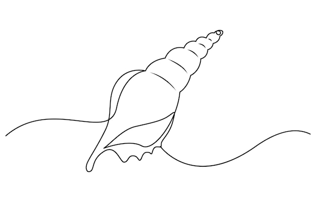 해조류 한 줄 그림