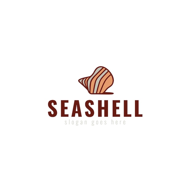 Seashell Vector Logo Design