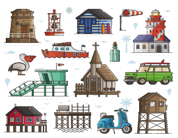 Seaside Town Maritime Set