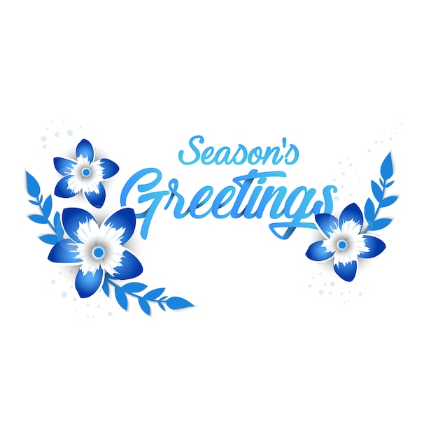 Season's greeting template