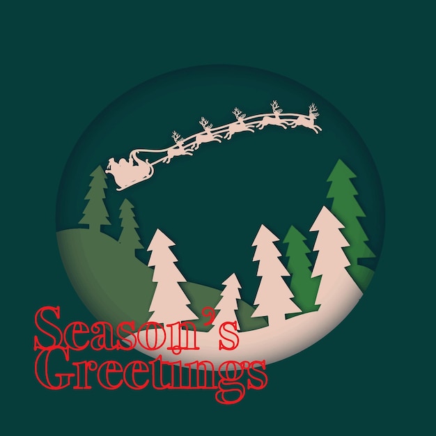 Seasons's Greeting Card