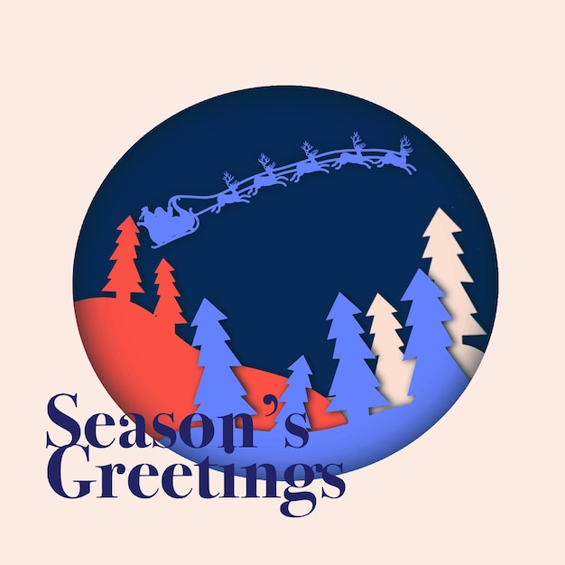 Seasons's Greeting Card