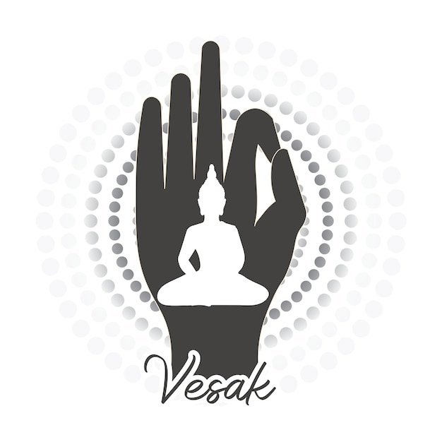 Vector secred fig or pipal tree leaf buddha purnima or vesak day illustration. guru purnima banner.