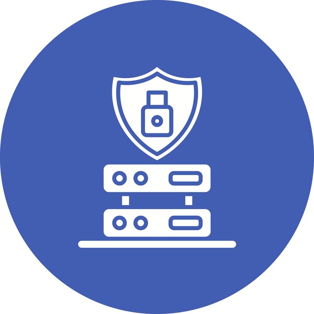 Secure Backup icon vector image Can be used for Data Analytics