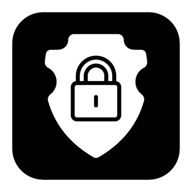 secure badge icon vector image can be used for information security