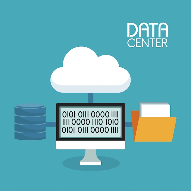 Secure computer with data center elements 