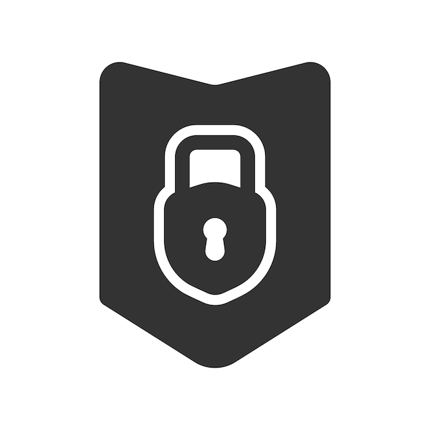 Secure lock icon