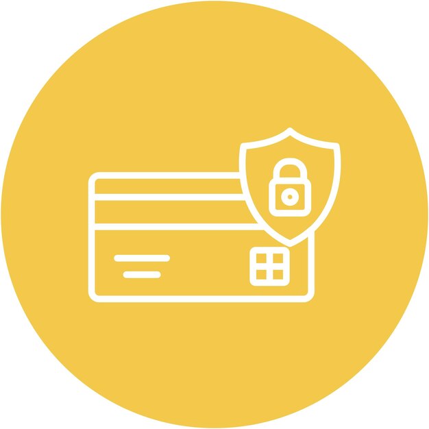 Secure Payment Vector Illustration Style