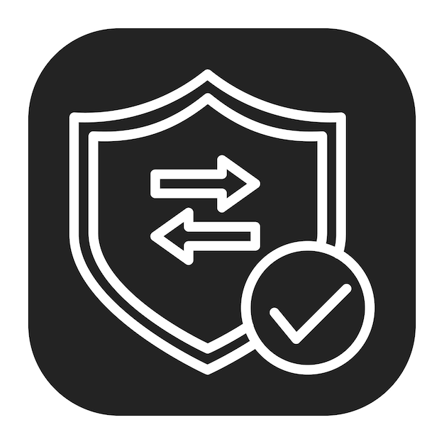 Векторное изображение значка безопасной транзакции может быть использовано для безопасного платежа