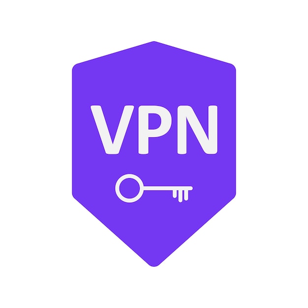 안전한 Vpn 연결. 가상 사설망 웹 보안 개인 정보 보호 개념 개인 데이터 보호