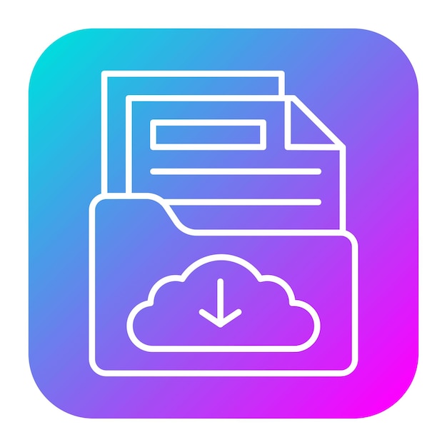 Vector secured backup vector icon can be used for data analytics iconset