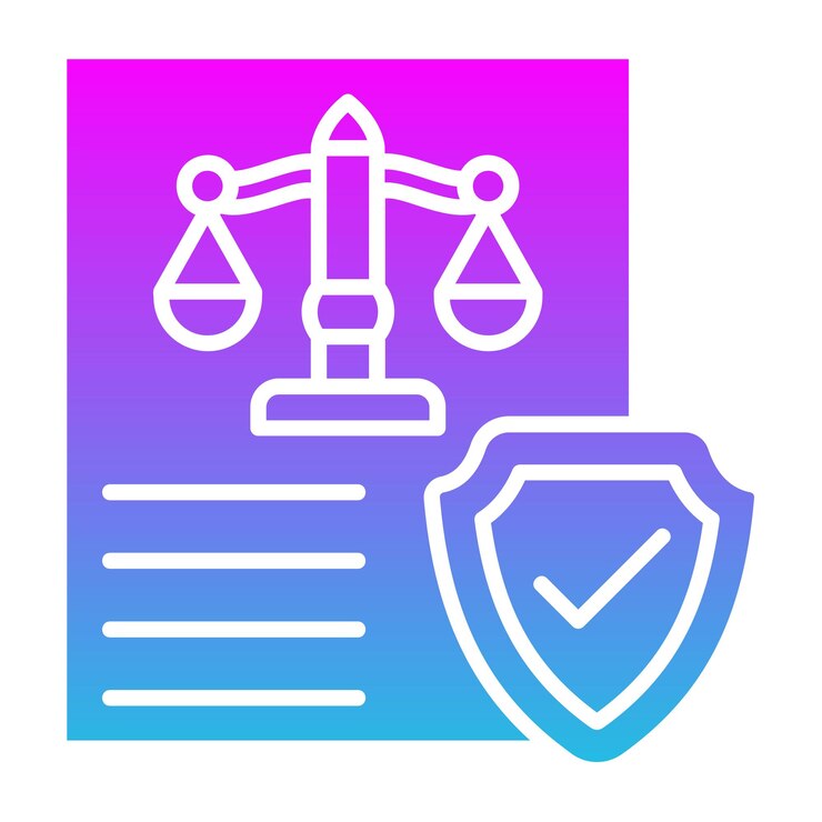 Vector secured icon