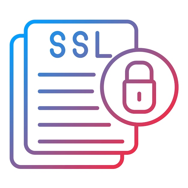 セキュリティ 証明書 アイコン ベクトル イメージ GDPR に使用できます