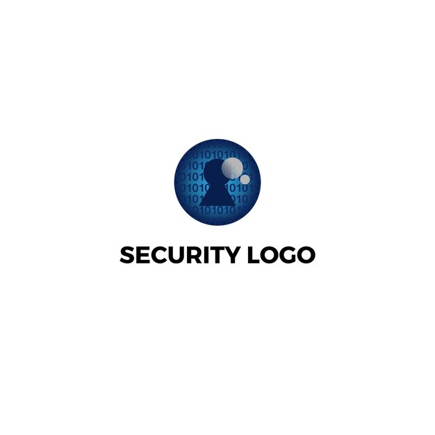 Ispirazione per il design del logo del codice di sicurezza