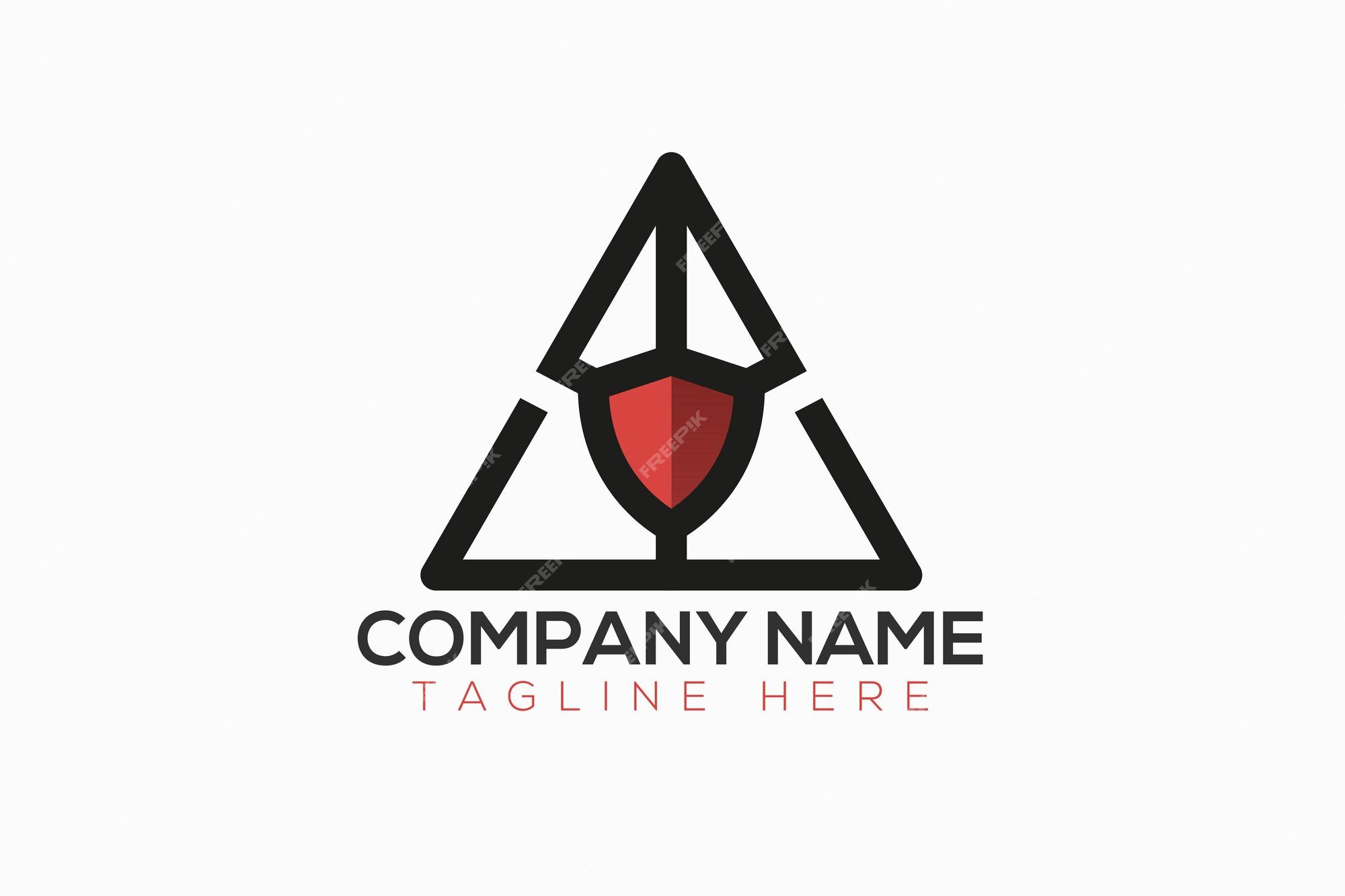 Premium vector security company logo