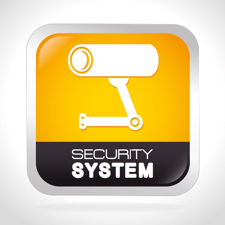 Vector security design, vector illustration.
