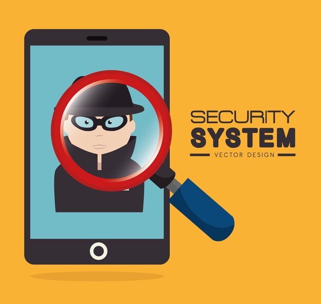 Security design, vector illustration