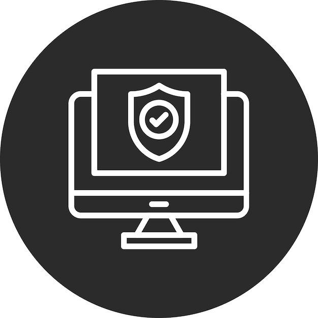 Security Monitors vector icoontje illustratie van bescherming en beveiliging icoonset