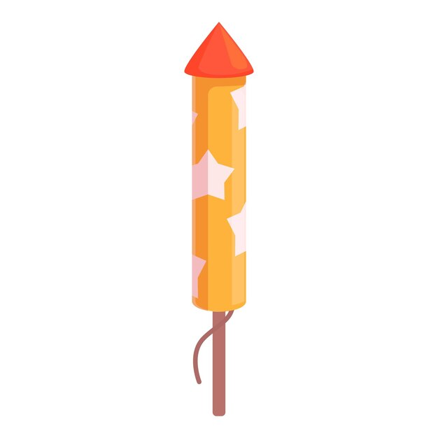 Vector security petard icon cartoon vector festival fireworks