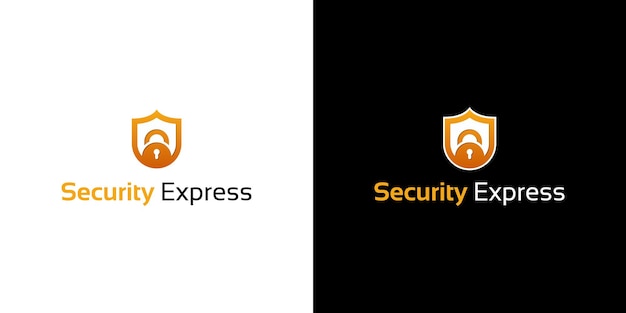 Vector security protection logo design vector template