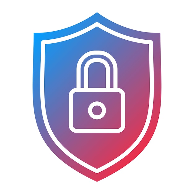 Security Shield icoon vector afbeelding Kan worden gebruikt voor bescherming en beveiliging