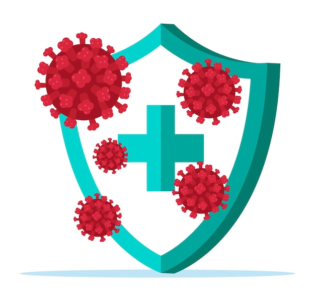 Vector security shield for virus protection