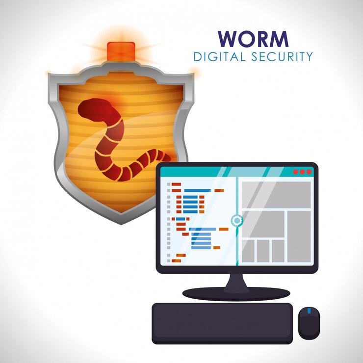 वेक्टर security system design 