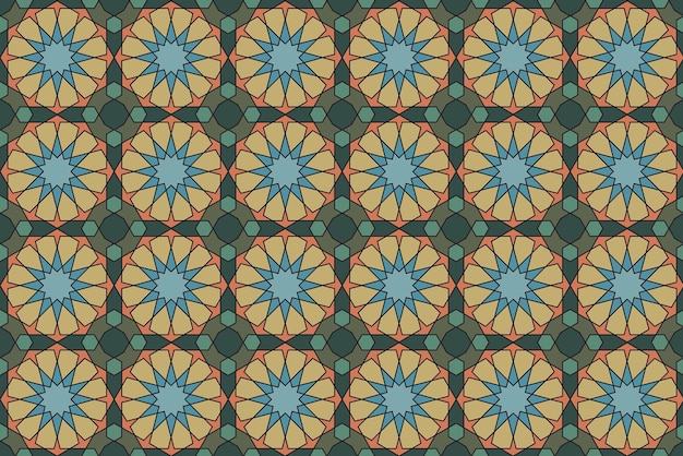 Selcuklu 모자이크 아나톨리아 건축 패턴 이슬람 그림