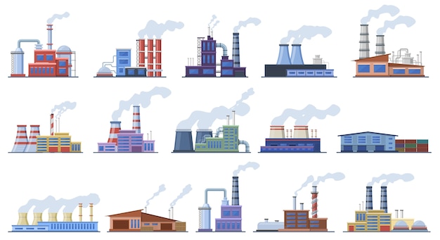 Selection of industrial buildings