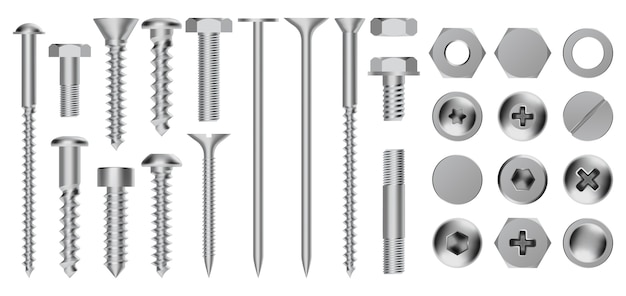 Vector selection of screw designs