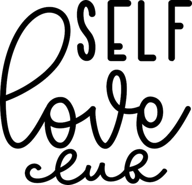 Vector self love club