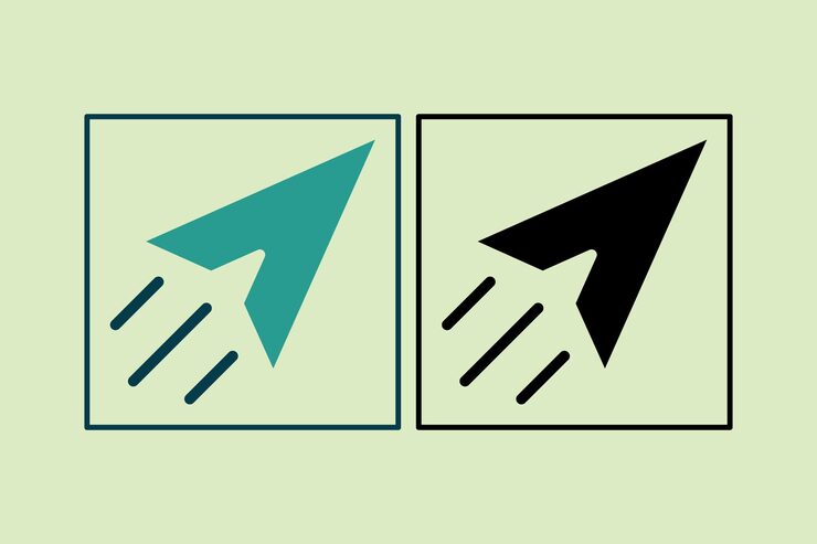 Vector 发送与 ui 元素相关的图标图标适合网站应用程序用户界面元素可打印等固体图标风格简单的向量设计可编辑