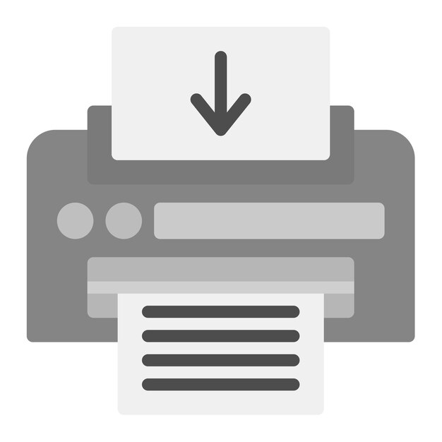 Отправить на принтер иконное векторное изображение Может использоваться для печати