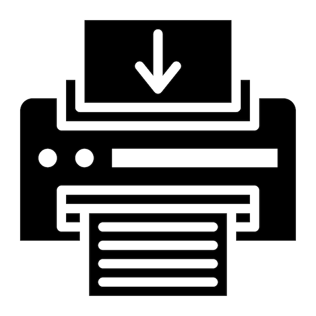 Отправить на принтер иконное векторное изображение Может использоваться для печати