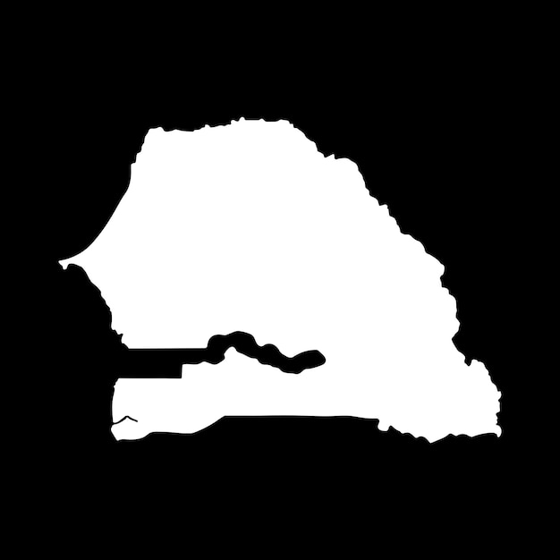 senegal map icon