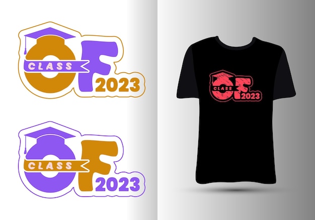 ベクトル 2023年 シニアクラス 挨拶祝賀会衣装デザイン tシャツパーティー 高校