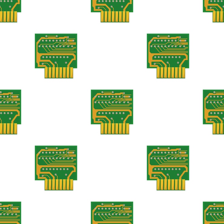 Vector sensor pattern seamless background texture repeat wallpaper geometric vector