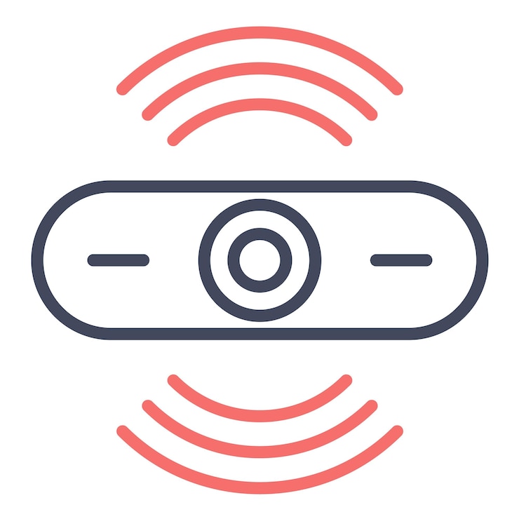 Vector sensor vector illustration style