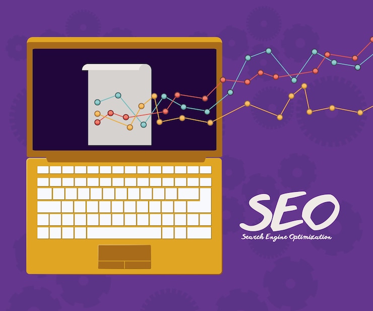 Vector seo digital design