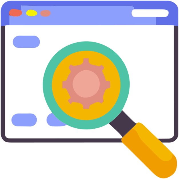 Vector seo icoon