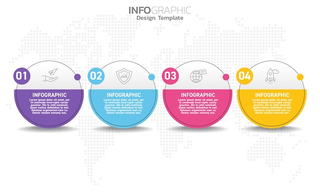 Seo infographic 4 steps seo for content diagram flowchart steps parts timeline workflow chart